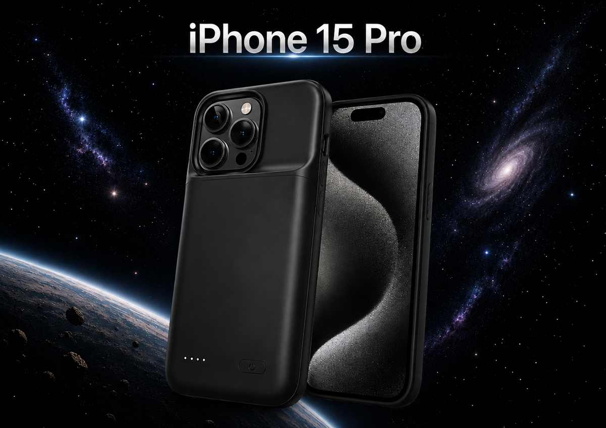 Kryt s batériou - Iphone 15 Pro (6800mAh)