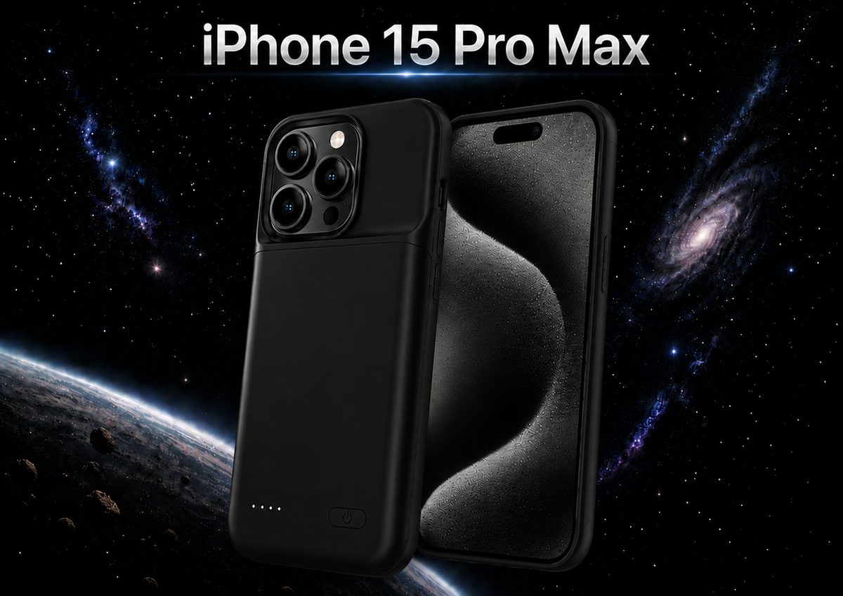 Kryt s batériou - Iphone 15 Pro Max (6800mAh)
